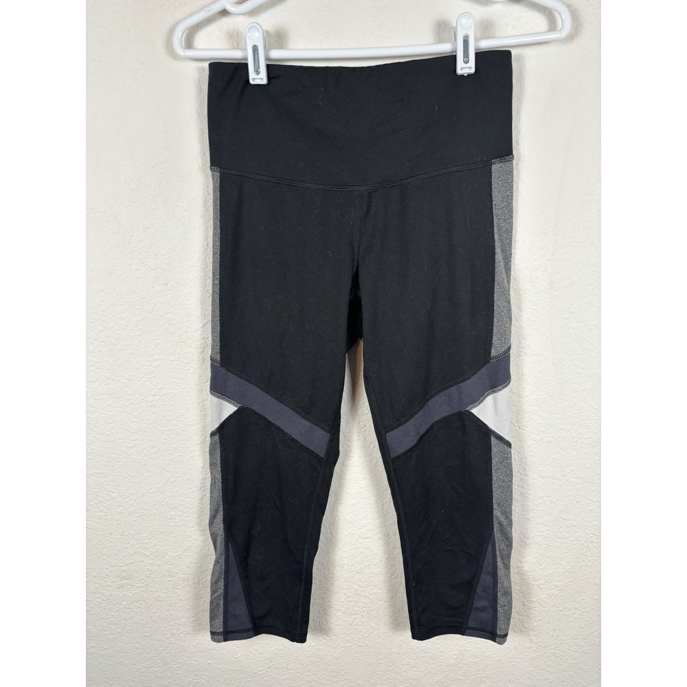 Champion Womens Size M Medium Yoga Leggings Sports Black Comfort Excellent